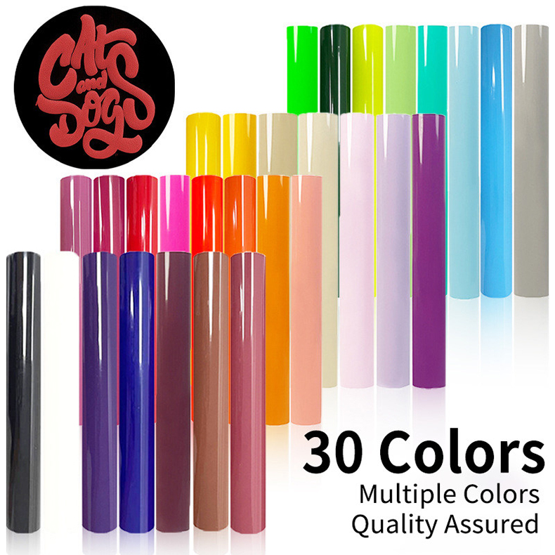 30 colors 3D puff heat transfer vinyl sheets, puff HTV color swatch for garment printing
