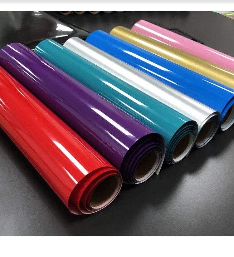Rolls of PU elastic heat transfer vinyl, resilient PU HTV for apparel printing