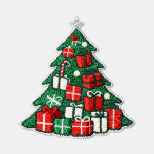 Christmas Chenille Embroidered Patches